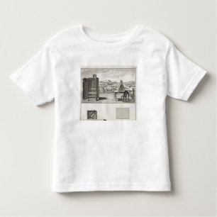 T-shirt Pour Les Tous Petits Aides de dessin : un obscura d'appareil-photo et