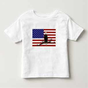 T-shirt Pour Les Tous Petits Aigle à tête blanche toujours en vigueur