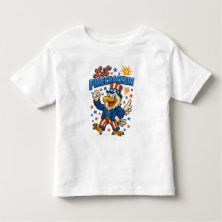 T-shirt Pour Les Tous Petits Aigle classique de Lil’ Firecracker Freedom