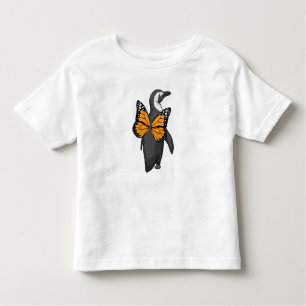 T-shirt Pour Les Tous Petits Ailes de papillon pingouin