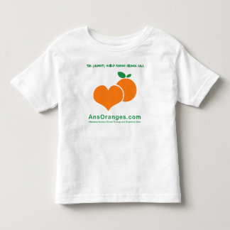 T-shirt Pour Les Tous Petits Aimez ces oranges ! Raglan