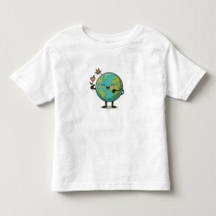 T-shirt Pour Les Tous Petits Aimez votre planète