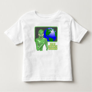 T-shirt Pour Les Tous Petits Alien Funny Earth Review