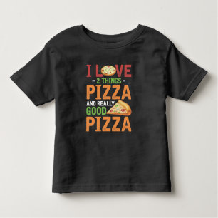 T-shirt Pour Les Tous Petits Alimentation Rapide Pizza Slice Lover