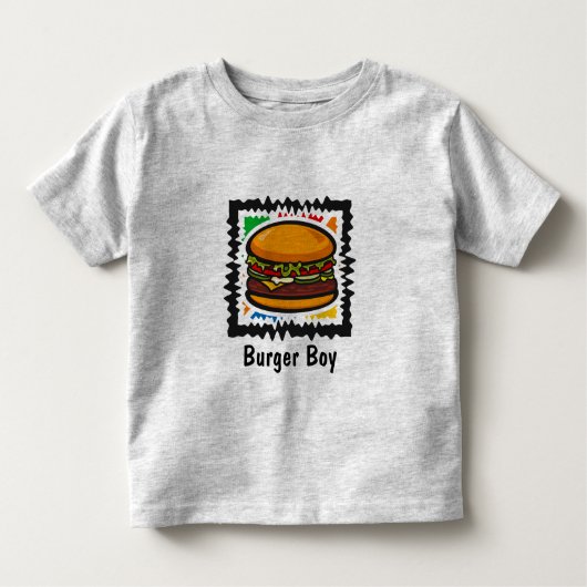 T-shirt Pour Les Tous Petits Aliments de préparation rapide (Devant)