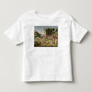 T-shirt Pour Les Tous Petits Allégorie de la Cour d'Isabella d'Este 1504-06