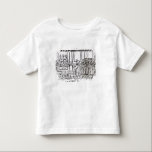 T-shirt Pour Les Tous Petits Allumage du Menorah<br><div class="desc">L'éclairage de l'école juive le Menorah (gravure sur bois) situé à une collection privée.</div>