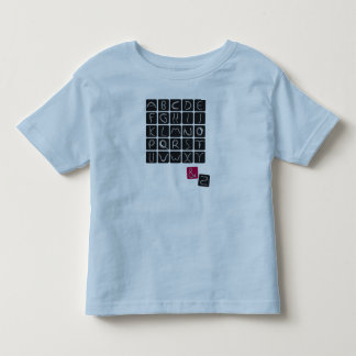 T-shirt Pour Les Tous Petits alphabet2