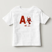 T-shirt Pour Les Tous Petits Alphabet Antics (Devant)