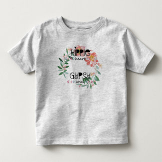 T-shirt Pour Les Tous Petits Âme hippie de gitan de coeur