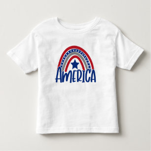 T-shirt Pour Les Tous Petits Amérique