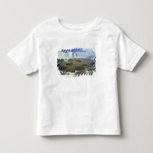 T-shirt Pour Les Tous Petits Amérique du Sud, Brésil, Chutes d'Iguacu. Imposant