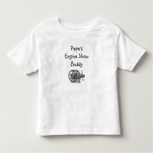 T-shirt Pour Les Tous Petits Ami d'exposition du moteur du papa