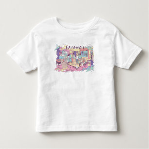 T-shirt Pour Les Tous Petits AMIS™   Dessin de l'appartement