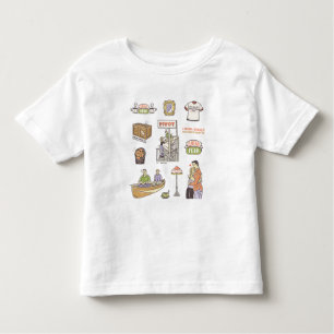 T-shirt Pour Les Tous Petits AMIS™   Icônes de dessin