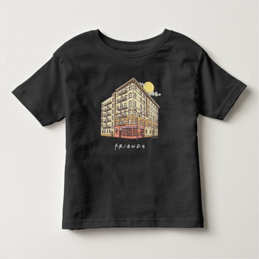 T-shirt Pour Les Tous Petits AMIS™ | Monica's Apartment Building 2 (Devant)