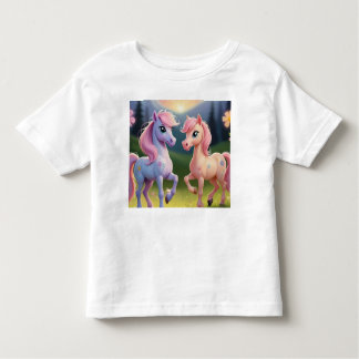 T-shirt Pour Les Tous Petits Amis poneys