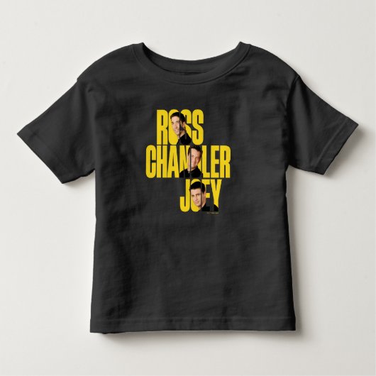 T-shirt Pour Les Tous Petits AMIS™ | Ross, Chandler et Joey (Devant)