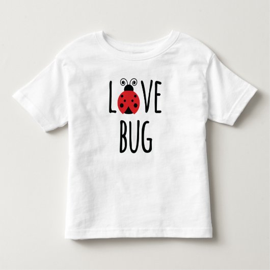 T-shirt Pour Les Tous Petits Amour Bug (Devant)