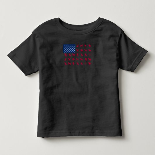T-shirt Pour Les Tous Petits Amoureux des chiens | Labrador Retriever USA Ameri (Devant)