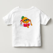 T-shirt Pour Les Tous Petits Ananas cool (Dos)