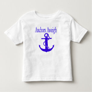 T-shirt Pour Les Tous Petits Ancres Aweigh