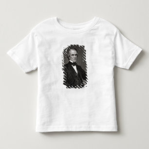 T-shirt Pour Les Tous Petits Andrew Johnson, gravé d'une photographie par Thom