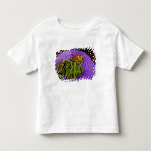 T-shirt Pour Les Tous Petits Anemonefish et grande anémone