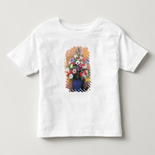 T-shirt Pour Les Tous Petits Anémones et lilas dans un vase bleu, après 1912
