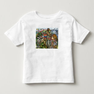 T-shirt Pour Les Tous Petits Animaux grands et petits