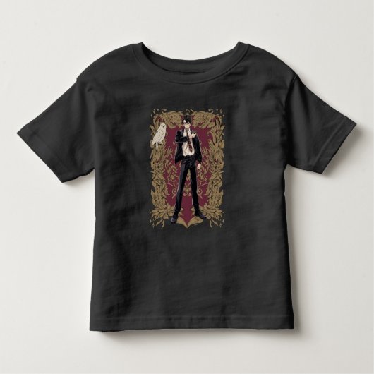 T-shirt Pour Les Tous Petits Anime HARRY POTTER™ Cadre Orné (Devant)