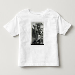 T-shirt Pour Les Tous Petits Anne Hutchinson Prêcher dans sa maison à Boston