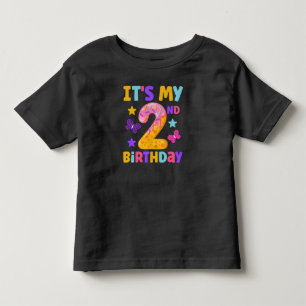 T-shirt Pour Les Tous Petits Anniversaire 2 ans