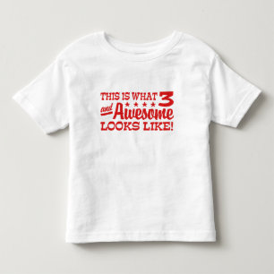 T-shirt Pour Les Tous Petits Anniversaire 3 ans