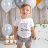 T-shirt Pour Les Tous Petits Anniversaire Charmeuse de Voitures de Course