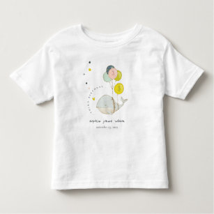 T-shirt Pour Les Tous Petits Anniversaire de enfant cardiaque de balloon sous-m