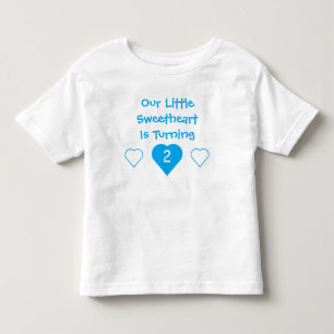 T-shirt Pour Les Tous Petits Anniversaire de Little Sweethee