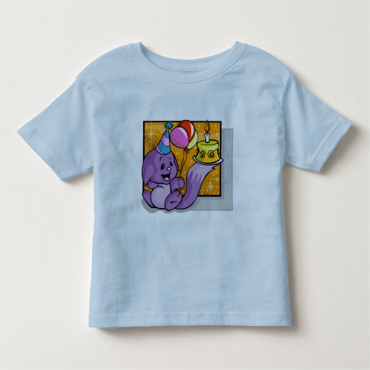 T-shirt Pour Les Tous Petits Anniversaire Kacheek (Devant)