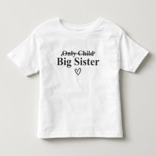 T-shirt Pour Les Tous Petits Annonce Grande Sœur