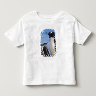 T-shirt Pour Les Tous Petits Antarctique, Anse Neko (Port). Manchot papou 2