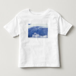 T-shirt Pour Les Tous Petits Antarctique, baie de Paradise, vagues massives