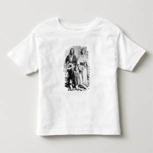 T-shirt Pour Les Tous Petits Apache Antonio en chef Maria avec sa famille, 1897