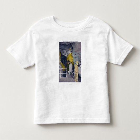 T-shirt Pour Les Tous Petits Appel téléphonique à la tête du lac souterrain (Devant)