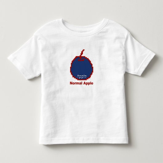 T-shirt Pour Les Tous Petits Apple numérique (Devant)