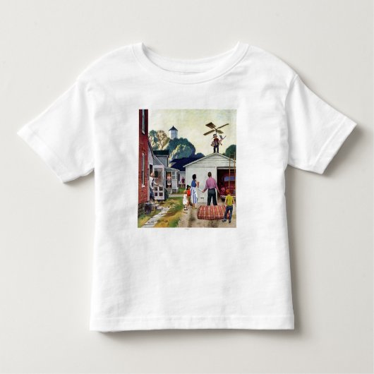 T-shirt Pour Les Tous Petits Apprendre à voler (Devant)