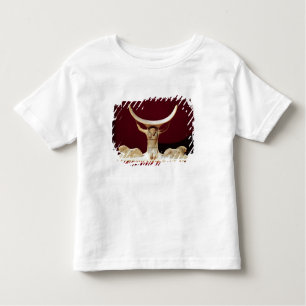 T-shirt Pour Les Tous Petits Appui-tête avec Shu, Dieu égyptien d'air