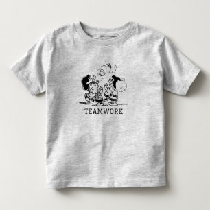 T-shirt Pour Les Tous Petits Arachides Gang Lifting Snoopy