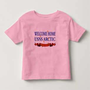 T-shirt Pour Les Tous Petits Arctique bienvenu de la maison USNS