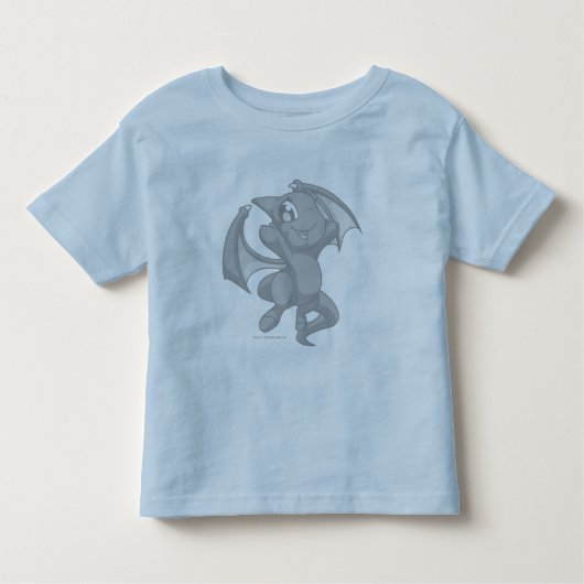 T-shirt Pour Les Tous Petits Argent de Shoyru (Devant)