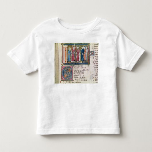 T-shirt Pour Les Tous Petits Armement d'un chevalier (Devant)